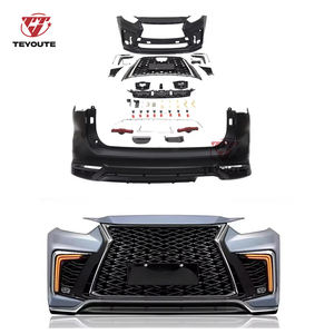 Nouveauté - Pièces automobiles - Kit de carrosserie pour pare-chocs avant et arrière - Compatible avec <span class=keywords><strong>Toyota</strong></span> <span class=keywords><strong>Highlander</strong></span> 2022-2024 - Product Image 1