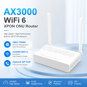 เราเตอร์เราเตอร์ WiFi 6 xpon ONU ไฟเบอร์ออปติก TR069 - Product Image 1