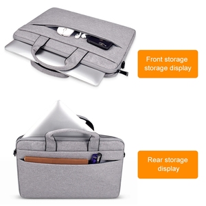 Maletín <span class=keywords><strong>para</strong></span> portátil, bolsa de mano <span class=keywords><strong>para</strong></span> Acer, Dell, HP, <span class=keywords><strong>Asus</strong></span>, Lenovo, Macbook Pro, Reitina Air, Xiaomi - Product Image 5