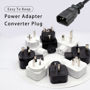 C13至英国英格兰标准3针公插头电源适配器工业插头 - Product Image 5