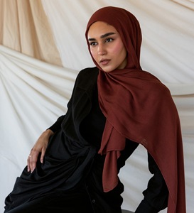 Bufanda de Modal transpirable suave nueva transfronteriza con Jersey, gorra recta, traje, gorra cilíndrica para el Departamento musulmán de verano - Product Image 3