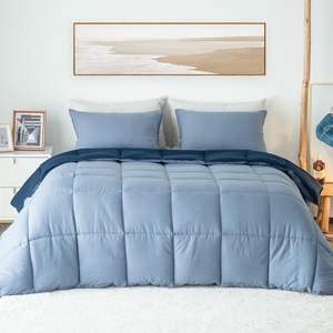 Nouvel ensemble de couettes douces moelleuses de vente directe d'usine couette de literie alternative matelassée facile à laver - Product Image 3