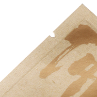 Sachets de thé imprimés directement personnalisés en usine sac d'emballage de feuille de thé debout refermable petite pochette zip-lock pour thé en vrac