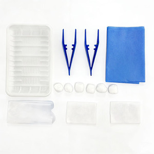 Jianda Medical's CE ISO Certified Disposable Surgical Dressing Care Set Basic Wound PE PP Medical Consumables