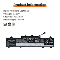 Batterie d'ordinateur portable d'usine L23M3P70 pour LENO VO L23D3P70 5B11H56394 L23B3P70 L23L3P70 Thinkpad L14 Gen 5 L16 Gen 1
