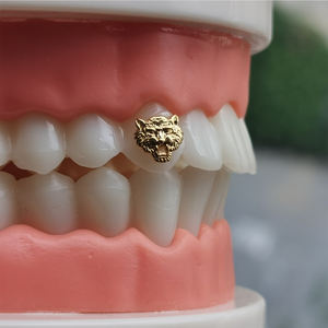 Gemas Dentales de Oro de 18K - Kit de Joyería Dental con Forma de Tigre - Accesorios Importantes - Product Image 2