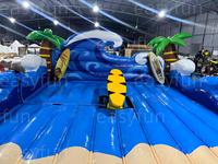 Jeu de surf gonflable Easyfun pour entrepôt chinois, avec attraction de surf gonflable commerciale pour adultes et enfants