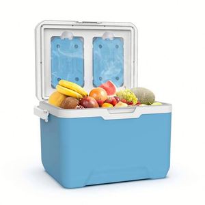6L/13L/22L Multiple Capacity Options Insulated Cooler Box Portable Picnic Ice Box Cooler <b>Set</b> for Camping & Beach Day - Product Image 6