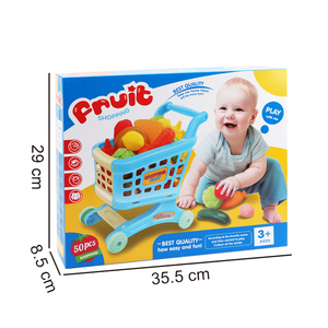 Carrito <span class=keywords><strong>de</strong></span> Compras Miniatura <span class=keywords><strong>de</strong></span> Juguete <span class=keywords><strong>para</strong></span> Niños, Simulación <span class=keywords><strong>de</strong></span> Supermercado, Colorido, Venta al Por Mayor - Product Image 4