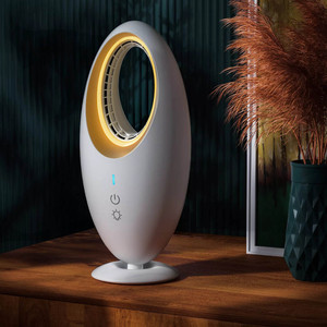 Imycoo Bán Buôn Có Thể Sạc Lại Mini Bladeless Bàn Fan Xách Tay USB Hói Đầu Bàn Fan Hâm Mộ - Product Image 1