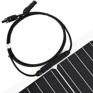 Panneau solaire semi-flexible de haute qualité 200W, cellule 5BB, pour balcon, voiture, mur, approuvé CE Rohs, module solaire flexible pliable pour - Product Image 2