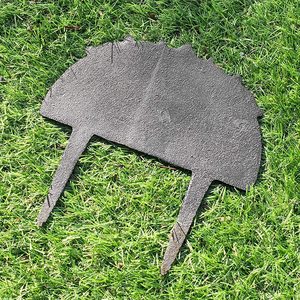 Vintage Classic Cast Iron Please <strong>Keep</strong> <strong>Off</strong> <strong>the</strong> <strong>Grass</strong> Garden <strong>Sign</strong> Warning <strong>Sign</strong> Stakes Decoration for Garden Park Lawn Yard - Product Image 3