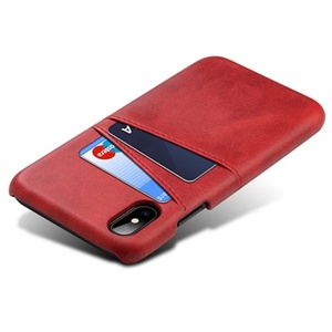 เคสโทรศัพท์หนังแท้สุดหรูพร้อมช่องใส่บัตรประจำตัวเคสบัตรเครดิตสำหรับ iPhone x XS - Product Image 6