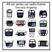 Beliebte 9-Zoll-GPS-Android-Autoradio-Stereorahmen Silvery Black Universal für HYUNDAI STAREX H1 2015-2018 Uhr Version für
