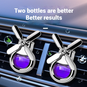 Mới Xe Nước Hoa Hương Liệu Điều Hòa Không Khí Cửa Hàng Trang Trí Nội Thất Bốn Cánh Quạt Chất Lỏng Khử Mùi Xe Nguồn Cung Cấp Làm Mát Hương Liệu Hương Liệu - Product Image 4