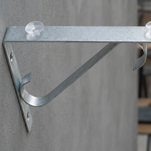 Support de fixation en acier inoxydable Jali Bracket SS L 8 pouces pour grille de jardin et balustrade - Product Image 3