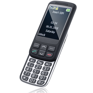 Bàn Phím 2.8 Inch Slim 2G Bàn Phím Điện Thoại Di Động Hai Sim Trượt Giá Rẻ Nhất Có Đế Sạc - Product Image 1