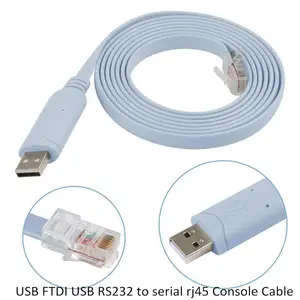 Ft232 uart ttl convertidor USB 2.0 RS232 USB rj11 케이블 어댑터 FTDI 칩 TTL 레벨 라운드 케이블 PC POS 터미널