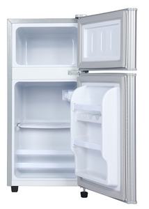 BCD-86 <span class=keywords><strong>de</strong></span> 86L 90L <span class=keywords><strong>de</strong></span> <span class=keywords><strong>BONNE</strong></span> qualité Vente en gros d'usine Mini réfrigérateur compact à double porte Mini réfrigérateur pour usage domestique Réfrigérateur à congélateur supérieur - Product Image 2