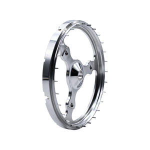 सीएनसी मोड़ मिलिंग सटीकता मशीनिंग 0.001 मिमी उच्च शक्ति एल्यूमीनियम मिश्र धातु मोटरसाइकिल पहिया रिम - Product Image 1
