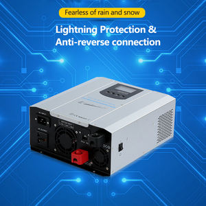 ソーラーハイブリッドインバーターmpptソーラーポンプ12V24V 48V1kw〜5KwオフグリッドDCACインバーターソーラーエアの高周波インバーター充電器 - Product Image 3