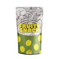 Custom Hersluitbare Geur Proof Gedroogd Fruit Stand-Up Zakje Verpakking Mylar Tas Met Rits