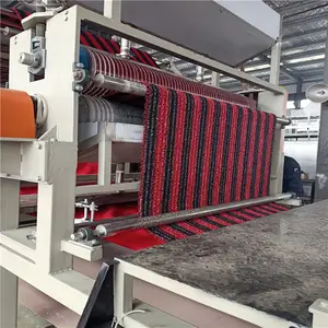 Machine de fabrication de tapis de nouilles en PVC/ligne de production de tapis de bobine de PVC