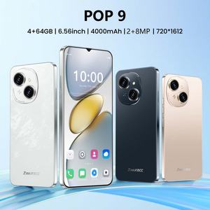Teléfono Inteligente ZNNXECC POP9 Certificado por Google, 4 Núcleos, 4GB+64GB, Doble SIM, Pantalla HD, Android en Francés, Alemán y Español - Product Image 2
