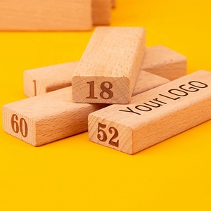 Bán Buôn Đầy Màu Sắc Máy Tính Để Bàn Trò Chơi Xây Dựng Giáo Dục Đồ Chơi Bằng Gỗ Khối Xếp Chồng Trò Chơi Tháp Cho Trẻ Em & Người Lớn Nhà Bên - Product Image 4