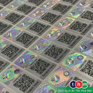 Etiquetas holográficas antifalsificación para embalaje de certificados 3D personalizadas con impresión láser - Product Image 5