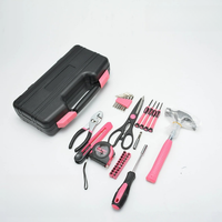 FEIDA - Juego de 39 Herramientas Eléctricas Profesionales para Bricolaje, Kit de Herramientas Manuales para Reparaciones Básicas del Hogar, Caja Portátil, Estuche Rígido OEM