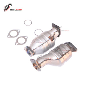 Pièces accessoires personnalisables de convertisseur catalytique de <span class=keywords><strong>catalyseur</strong></span> à trois voies conçues spécifiquement pour Nissan Patrol - Product Image 2