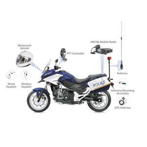 Hm785 Voertuig Intercom Draadloze Lange Afstand Zender Professionele Zwarte Handheld Walkie Talkie - Product Image 6