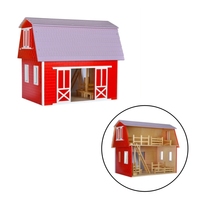 Maison de poupée Ob11 avec kits de construction miniature en bois DIY 1:12 en gros
