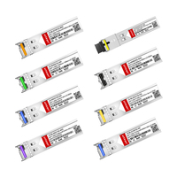 Módulo Transceptor Óptico Compatible con Juniper Networks SRX-SFP-1GE-LH, 1000BASE-ZX SFP, 1550nm, 80km, Dúplex LC/UPC SMF