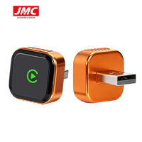 Nuevo Adaptador de Coche Portátil JMC 2 en 1 USB BT Mini con Mirror Link, Control de Volante Manos Libres, CarPlay y Android Auto