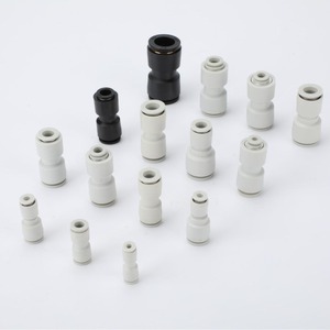 Conector Rápido SIVK KQ2H, Acoplador Recto Reductor de Diámetro para Tubo de Aire de Plástico, Negro y Blanco KQ2H04 0 - Product Image 2