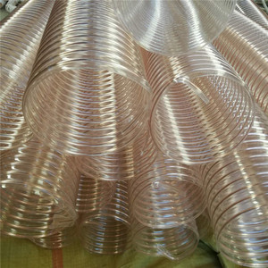 <span class=keywords><strong>Tuyau</strong></span> télescopique en acier PU Dn50-300 <span class=keywords><strong>mm</strong></span> <span class=keywords><strong>Tuyau</strong></span> <span class=keywords><strong>d</strong></span>'<span class=keywords><strong>aspiration</strong></span> et de ventilation en polyuréthane Anti-statique et résistant à l'usure - Product Image 5