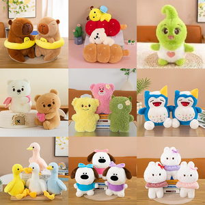 Muñecos de Peluche de 7 Pulgadas con Diseño de Monstruo, Venta al por Mayor, Juguetes de Peluche Personalizados, Regalos para Niños, Muñecos de Peluche Suaves y Cómodos para Máquinas de Garra - Product Image 2