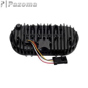 Faro delantero para motocicleta, con luces LED blancas integradas y capó delantero para Harley M8 Softail <span class=keywords><strong>Fat</strong></span> <span class=keywords><strong>Bob</strong></span> <span class=keywords><strong>FXFB</strong></span> 2018-Up 2019 2020 2021 - Product Image 4