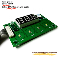 Desarrollo de Firmware, Programación, Fabricación, Diseño Electrónico, Ensamblaje, Placa de Circuito PCB Multicapa, ODM, 2 Capas, 1 oz de Cobre