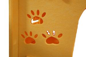 5 renk keçe kedi evi evde beslenen hayvan yuva ücretsiz hediyeler ile katlanır keçe rahat kafes kedi yatak - Product Image 6