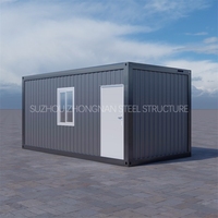 Maison mobile préfabriquée Portable Mini Beach Maison de conteneur d'expédition Structure en aluminium préfabriquée Petite maison à cadre Maison