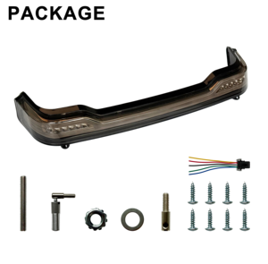 Accesorios <span class=keywords><strong>para</strong></span> Motocicleta, Baúl King/Chopped Tour Pak <span class=keywords><strong>con</strong></span> Luces <span class=keywords><strong>LED</strong></span> de Freno, Direccionales y Traseras <span class=keywords><strong>para</strong></span> Harley Touring 2014-2025 - Product Image 6