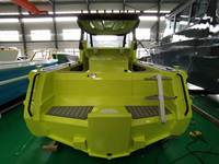 Yacht à voile en aluminium avec cabine à toit rigide de 6 m, nouvelle conception 2023, bateau de pêche avec moteur hors-bord