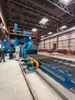 Machine de sablage à bande de treillis métallique certifiée CE Zhiling pour coffrage en aluminium
