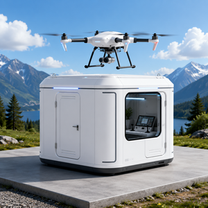 Station d'accueil pour système aérien autonome, hangar intelligent pour la patrouille de sécurité, l'inspection, la cartographie et la collecte de données - Product Image 6