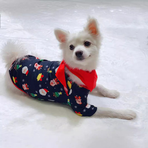 ชุดครอบครัวลายซานตาคลอส ชุดพ่อ<span class=keywords><strong>แม่</strong></span><span class=keywords><strong>ลูก</strong></span> ชุดอยู่บ้านพิมพ์ลาย สไตล์ยุโรปและอเมริกา ฤดูใบไม้ร่วง 2025 ผ้าโพลีเอสเตอร์ - Product Image 4