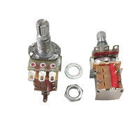 High Quality 16mm Linear Push-Pull Potentiometers 5K 20% Metal & Plastic for Musical Instruments