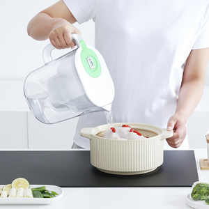 Alkali İyonize Su Arıtma Sürahisi 3.5L Tek Aktif Karbon Filtreli Ev Ofis Kullanımı Güç Kablosu Tipi 1 Kartuş Dahil - Product Image 4